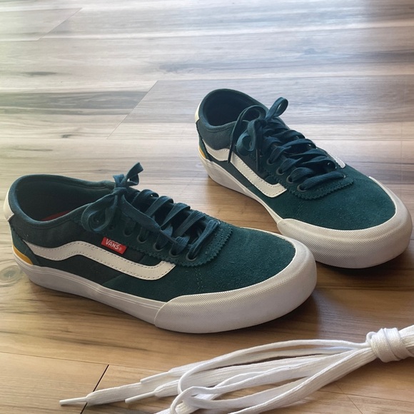 Vans Other - Rare Vans Dark Teal Suede China Ferguson Pro Board Sneakers 500714 Size 8 Men’s